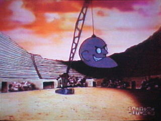 Eustace: "I'm a wrecking ball...gotta wreck!"