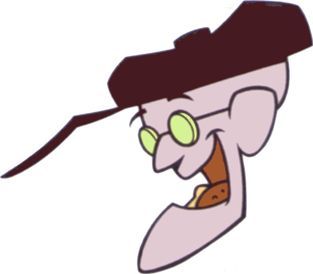 courage the cowardly dog eustace with no hat
